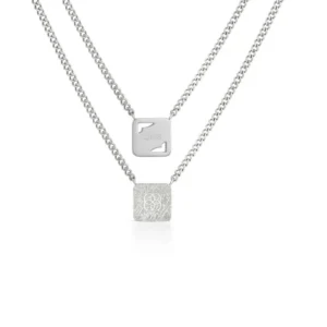 Colar Escapulário One Shield Silver