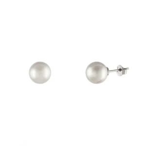 Brincos Unike Classy Simple Pearl