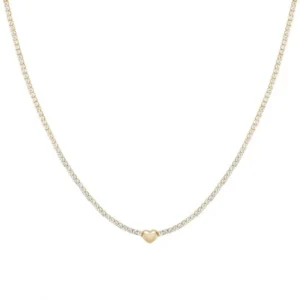 Colar Unike Tennis Heart
