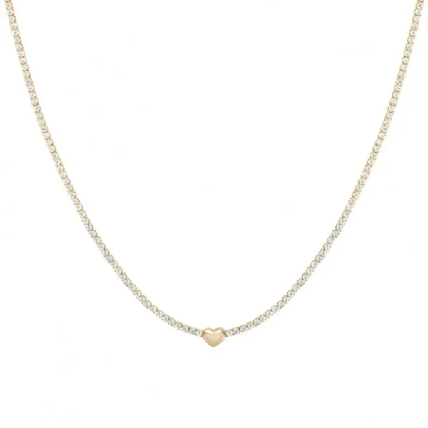 Colar Unike Tennis Heart