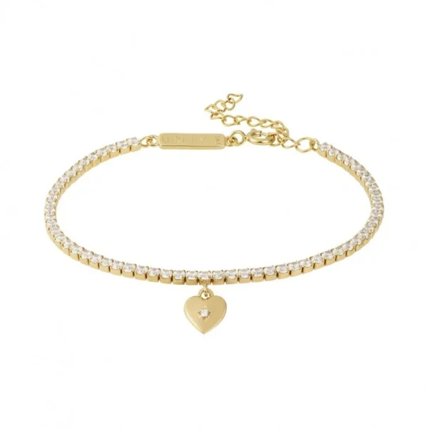 Pulseira Unike Heart Golden