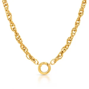Colar One Energy Master Union Double Gold