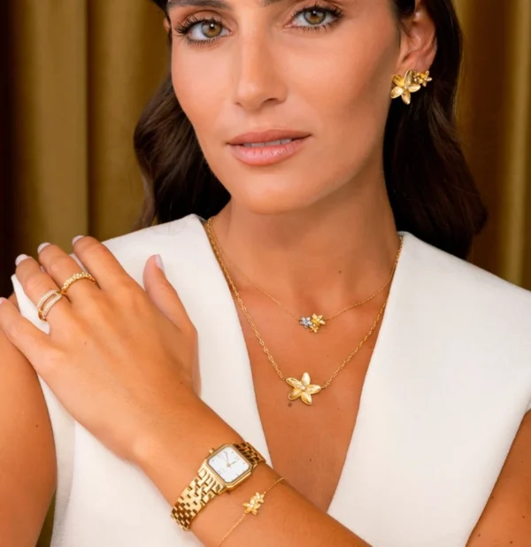 Anel One Fleur Golden