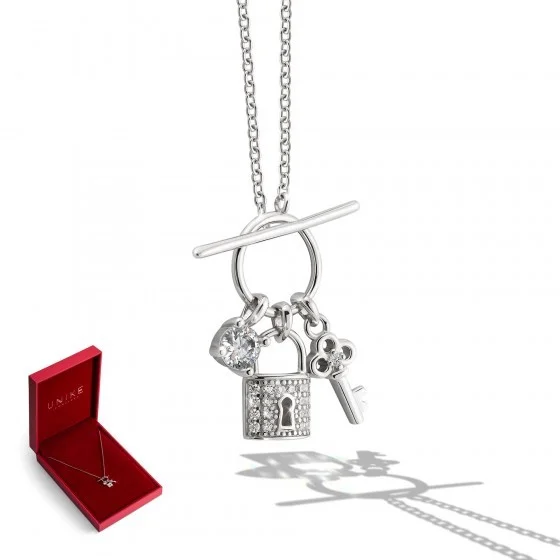 1768578751_63028f5890052c7d37b11bf0a70fe839 Colar Valentines Key and Heart Golden