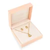 Set Colar & Brincos One Birthstone Janeiro