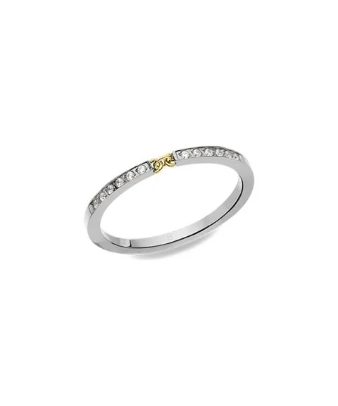 Anel One London 23 Silver