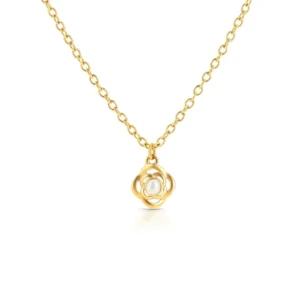 OJRN02D Colar One Rose Petite Pearl