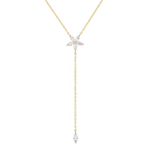 UK.CL_.1204.0314 Colar Unike Navete Flower
