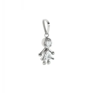 Charme One Energy Girl Crystal Silver