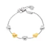 Pulseira One Crazy Heart Embrace Bicolor