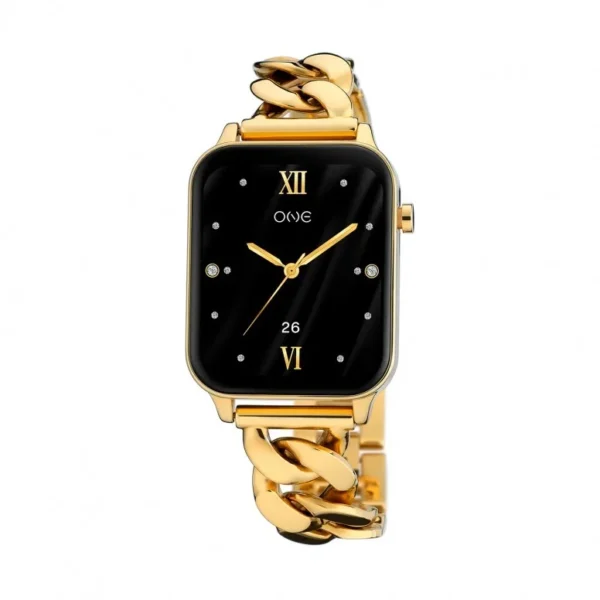 1788962761_7250d66668839bfe0824e6366253910e Smartwatch One Frame Gold Links