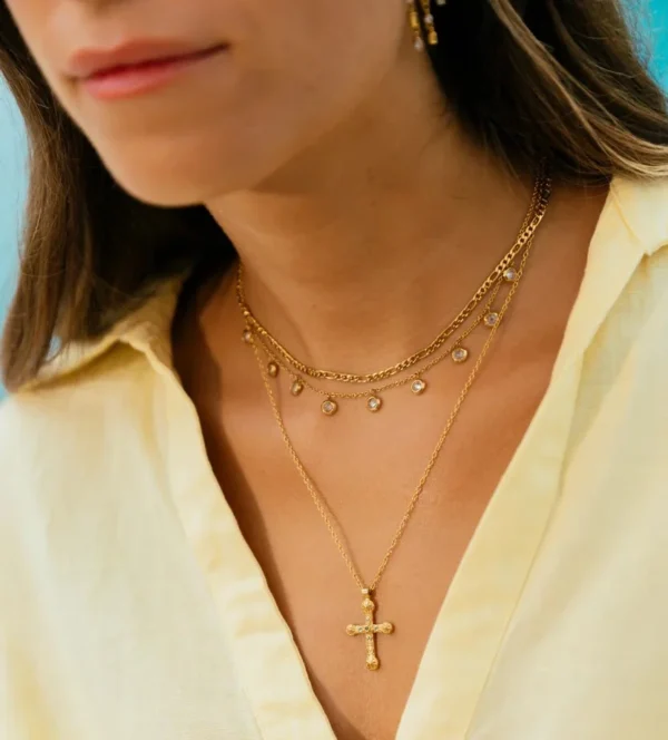 OJNN76G_1 Colar One Neckmess Aurora
