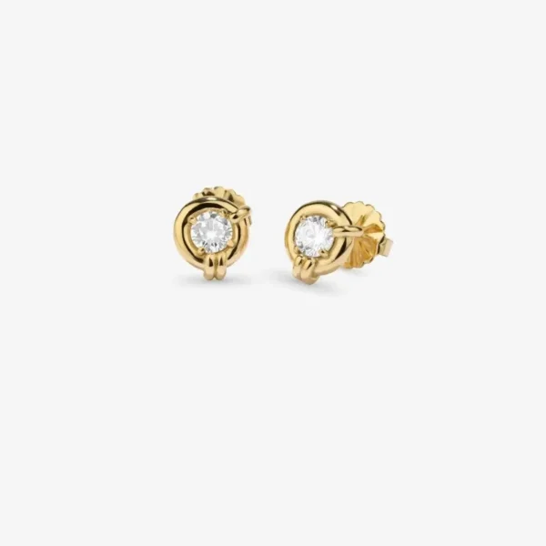 brincos-de-mulher-frost-round-dourados Brincos Radiant Frost Round