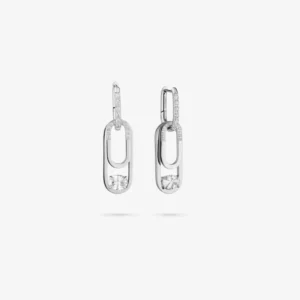 brincos-de-mulher-iced-triplos-prateados Brincos Radiant Iced Triplos