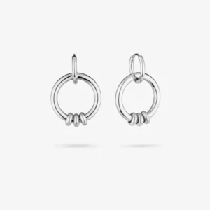 brincos-de-mulher-knots-duplos-prateados Brincos Radinat Knots Duplos