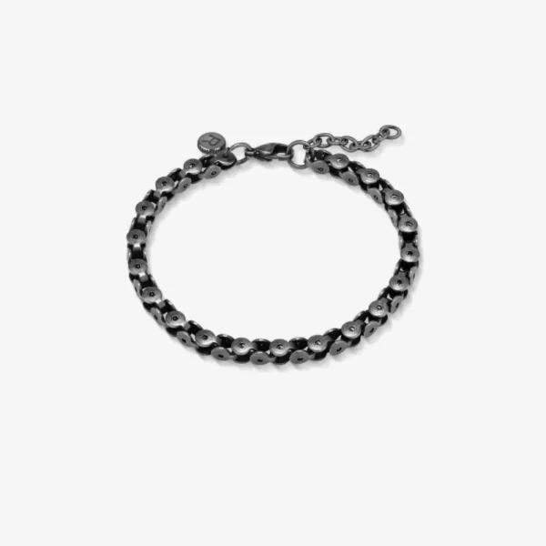 pulseira-de-homem-shadow-link-prateada Pulseira Radinat Shadow Link