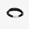 pulseira-de-homem-sierra-preta-prateada Pulseira Radiant Sierra