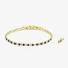 pulseira-homem-riviere-dourada-preta Pulseira Radiant Riviere