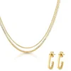 Set Colares & Brincos One Golden Treasures