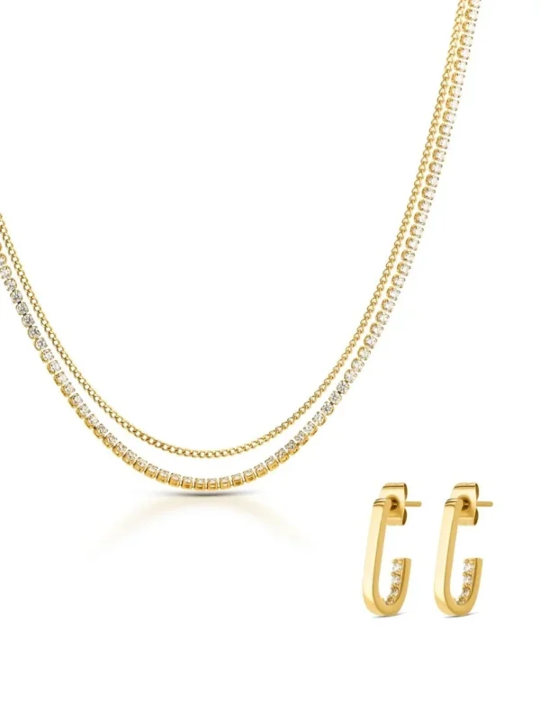Set Colares & Brincos One Golden Treasures
