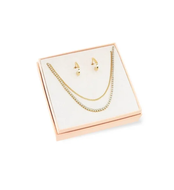 Set Colares & Brincos One Golden Treasures